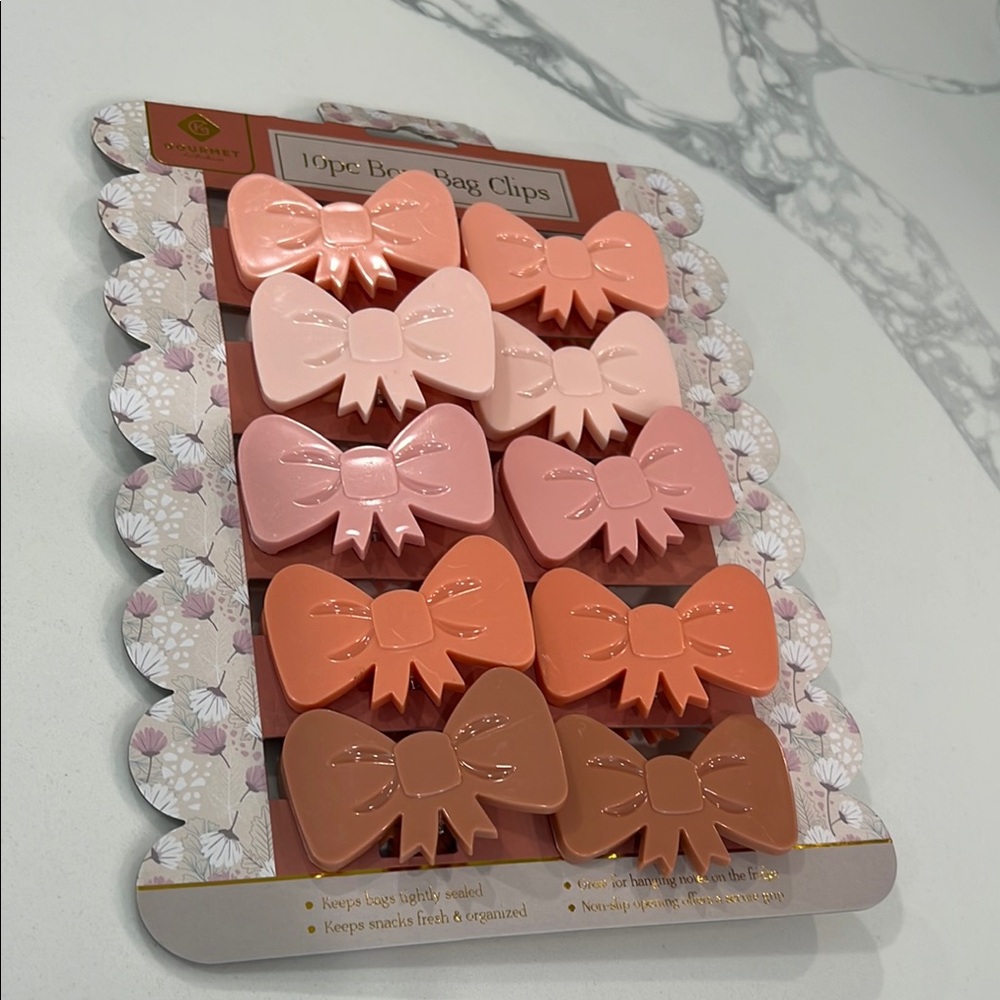 🎀 BOW Bag Clips. - Picture 4 of 9